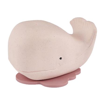 Hevea Squeeze&Splash bath toy - Whale Champagne Pink *NEW*
